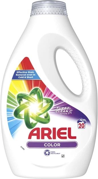 Засіб д/прання ARIEL Чистота та Свіжість Колір рідкий 1л
